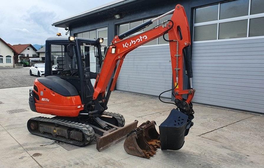 Miniexcavadora Kubota KX71-3 / 2.8 T – ocasión