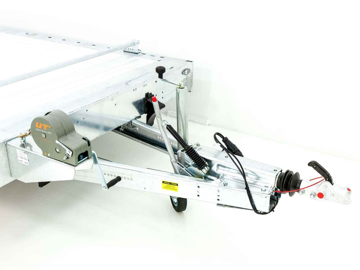 Remolque coche temared CARLU 4521-S suelo aluminio 215x450cm 3.5t-Nuevo
