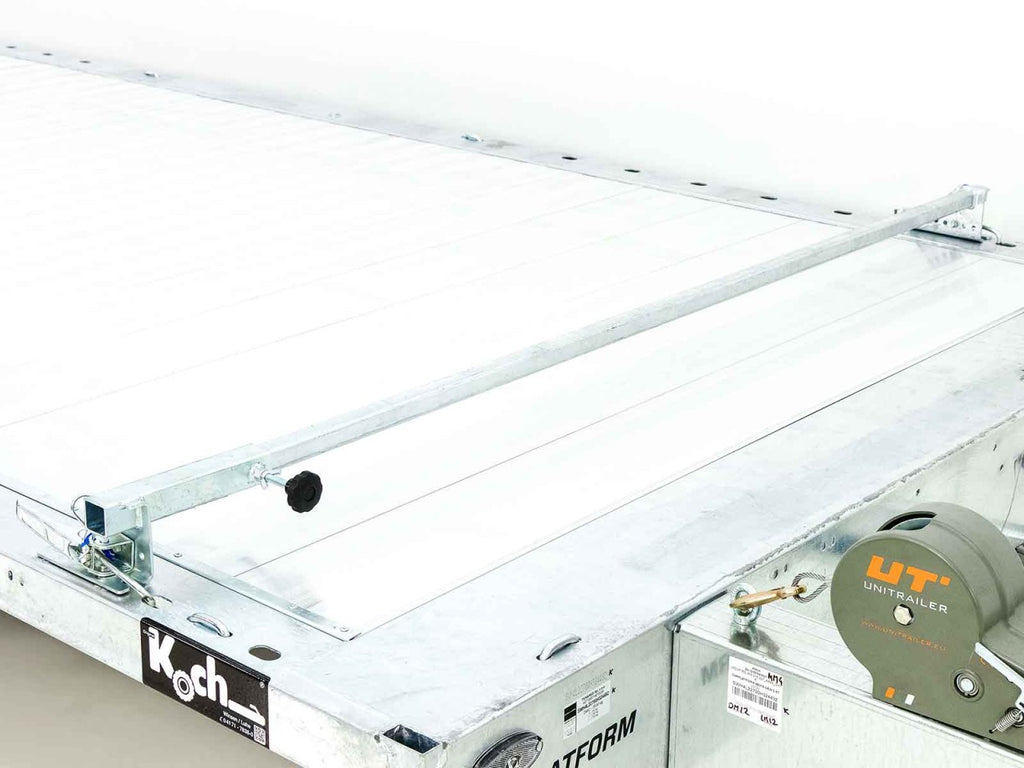 Remolque coche temared CARLU 4521-S suelo aluminio 215x450cm 3.5t-Nuevo