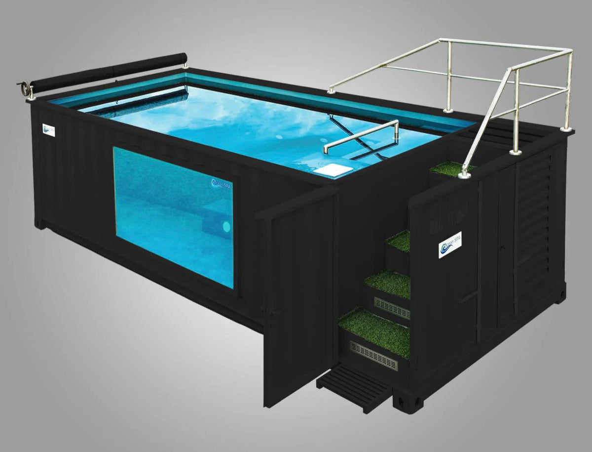 PISCINA CONTENEDOR PANORÁMICA DE 12 METROS
