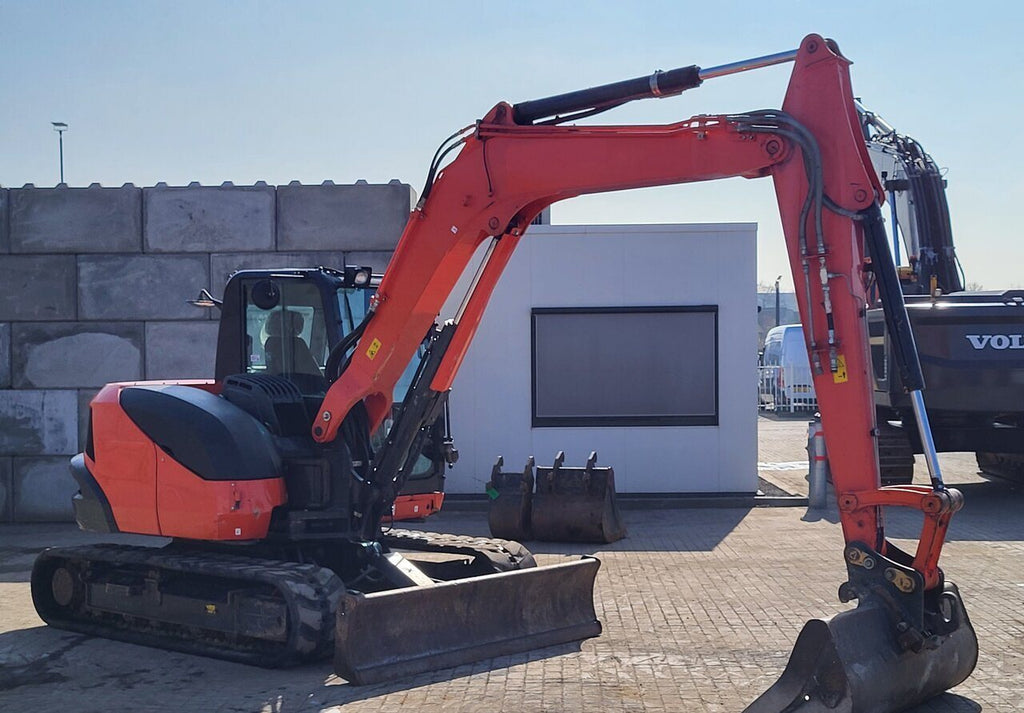 Kubota KX080-4A2 2020 – Miniexcavadora 8T con 2.955h, Cuchara 0,25 m³