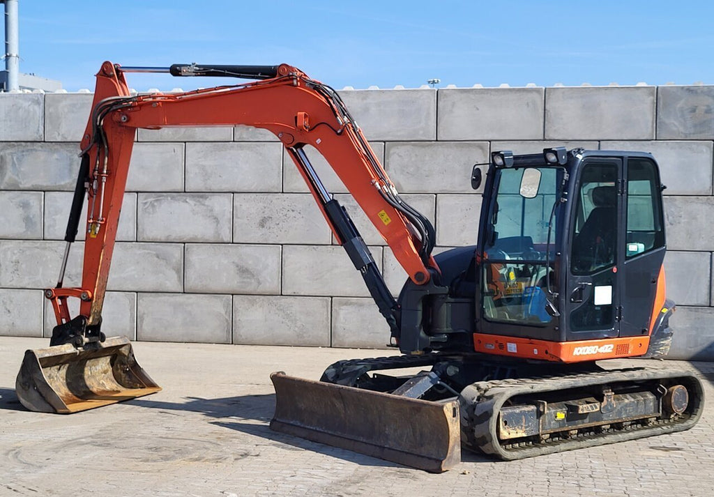Kubota KX080-4A2 2020 – Miniexcavadora 8T con 2.955h, Cuchara 0,25 m³