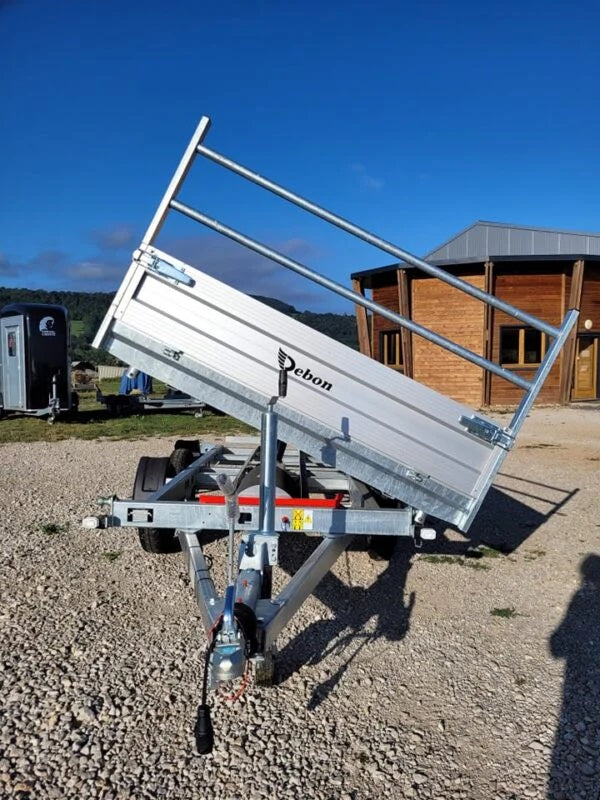 Volquete hidráulico Lider 39600, 256 × 148 cm, carga útil 2.600 kg