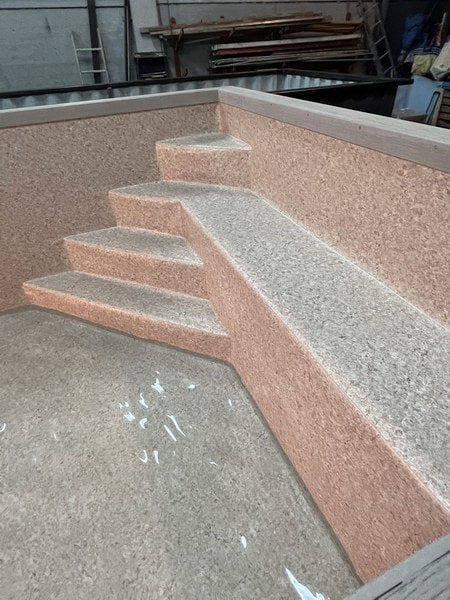Contenedor piscina de 4m x 1,5 m