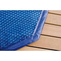 Cubierta de burbujas para piscina octogonal de madera UBBINK 510 - Azul - 400 micras