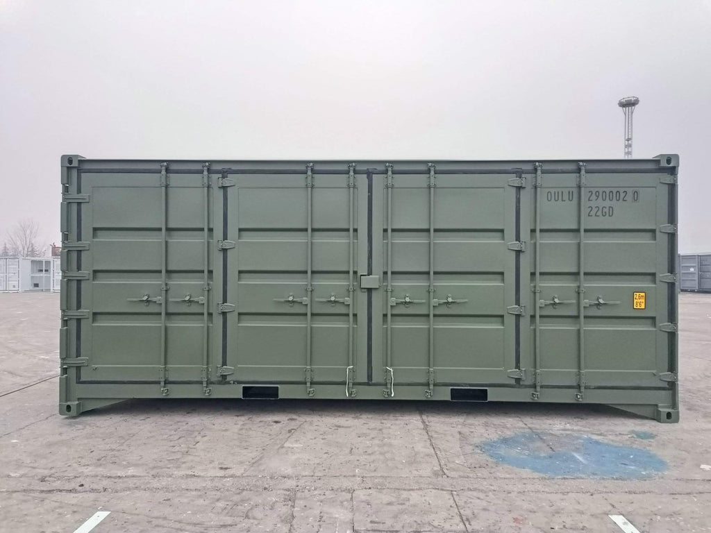 Contenedor de 20 pies con acceso lateral completo stanag
