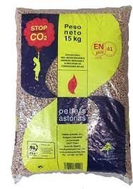 Pellets asturias – 6 Palets de 462 Sacos de 15kg