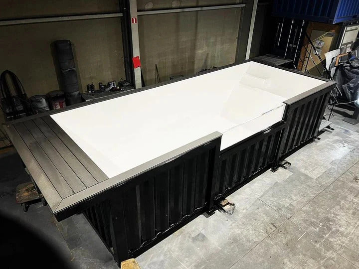 Piscina contenedor de 6,05 × 2,44 m — modelo 0065