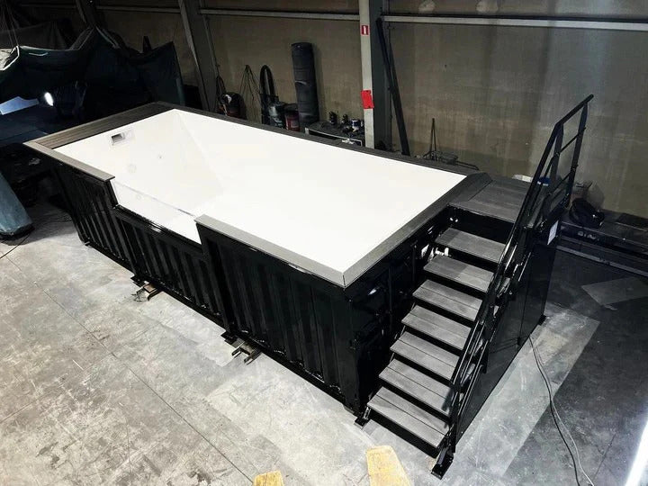 Piscina contenedor de 6,05 × 2,44 m — modelo 0065