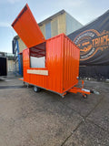Remolque Contenedor Food Truck / Stand Modular Profesional Remolque tipo