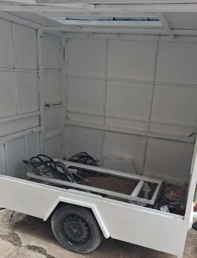 Remolque adaptable para food truck o puesto móvil