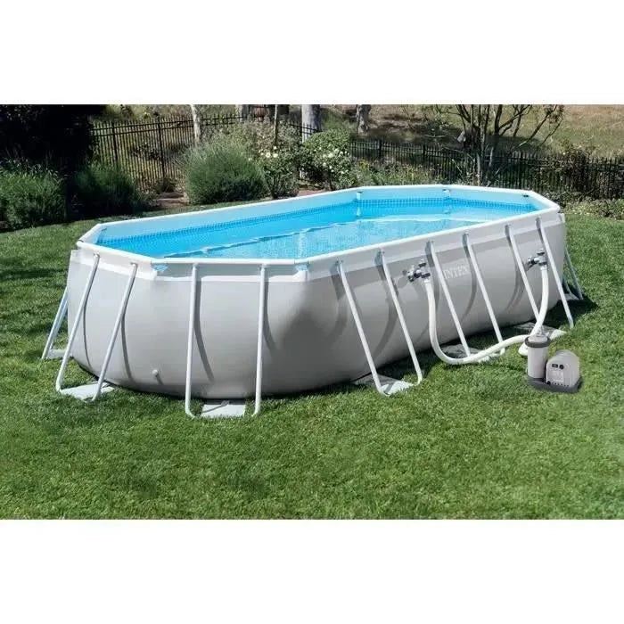 Piscina tubular Intex Ultra XTR 732 × 132 cm, modelo 26340GN — unidad 0028