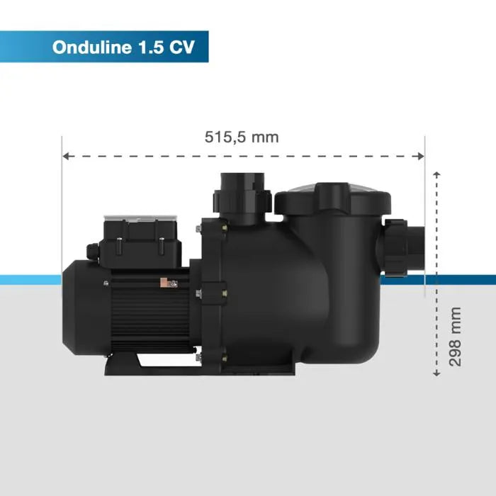 Bomba de filtración de velocidad variable Poolex Onduline