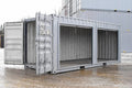 Contenedor de Almacenamiento de 20 Pies Con Puertas Enrollables