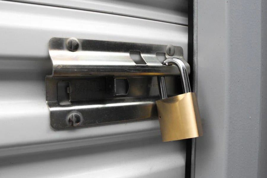 Contenedor de Almacenamiento de 20 Pies Con Puertas Enrollables