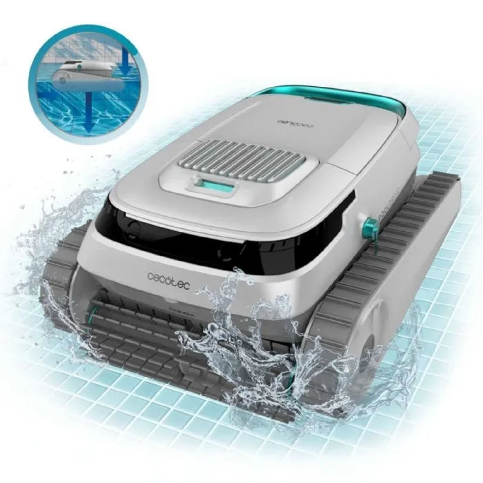 Robot inalámbrico para piscina, 4 motores y 300 min de autonomía