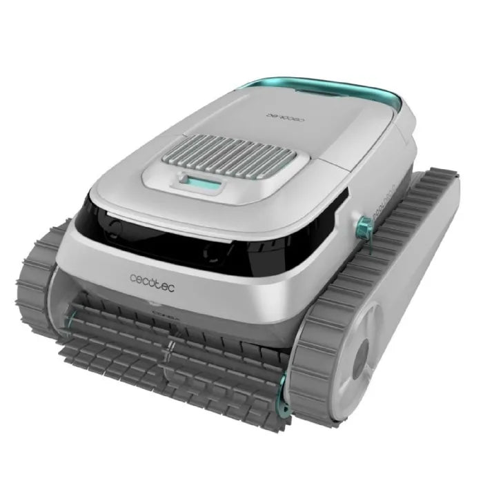 Limpiador robótico de piscinas Cecotec Conga Pooldroid 5000 TotalClean Pearl: limpia el fondo, las paredes y la línea de flotación.