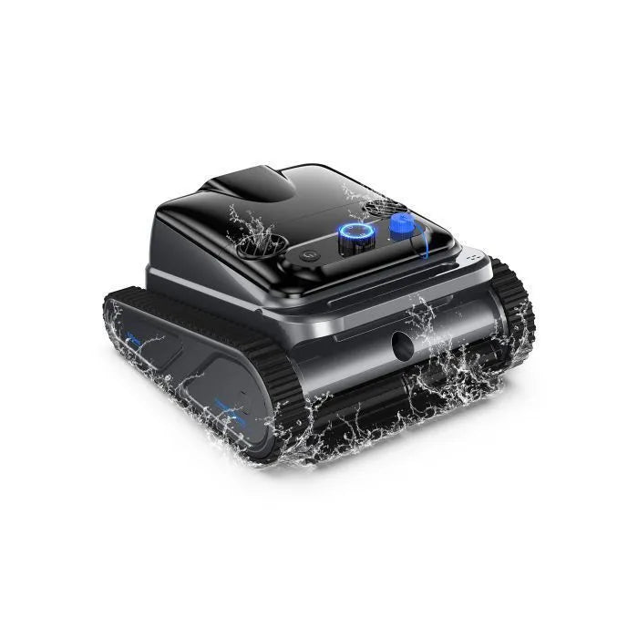 Robot inalámbrico para piscina, 4 motores y 300 min de autonomía