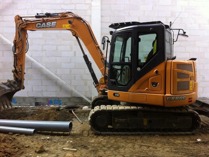 Miniexcavadora Case CX80C – ocasión